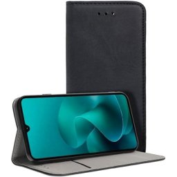 Funda para móvil Cool Flip Cover tipo libro ligera negra alta resistencia para Motorola Moto G06 y G06 Power