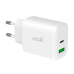 Cargador Cool Universal Ultra Fast 45W GaN Tipo-C USB Blanco