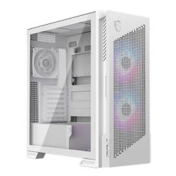 Caja de ordenador MSI MPG Velox 300R Airflow Blanca ATX gaming ventana lateral