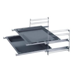 Rejilla para horno Siemens HZ438201 Acero inoxidable telescópica 1,4 kg