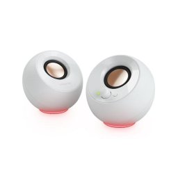Altavoces Creative para PC 2.0 canales con cable, 4,4W y retroiluminación RGB
