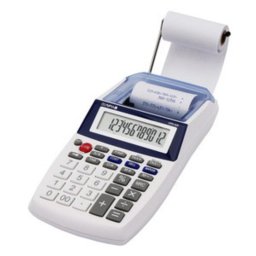 Calculadora Olympia CPD 425 impresión 12 dígitos sobremesa blanca