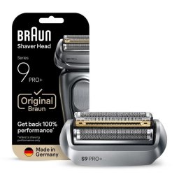 Cabezal de afeitado Braun 96M Series 9 PRO+ recambio acero inoxidable plata