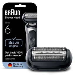 Cabezal de afeitado Braun 64B Series 6 Negro Acero inoxidable recambio
