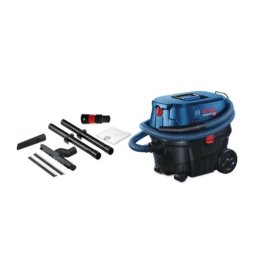 Aspiradora Industrial Bosch GAS 12-25 PL 1,25 kW Con Bolsa Azul Negro