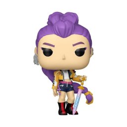 Figura coleccionable Funko POP Rumi KPop Demon Hunters 109 mm vinilo multicolor