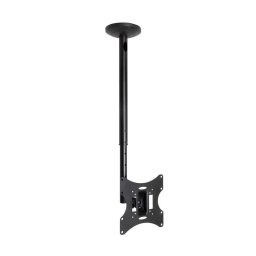Soporte de techo TooQ LPCE2301TSLI-B para TV 23-42" acero negro giro e inclinación