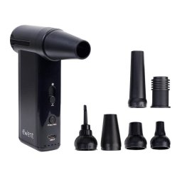 Aspiradora de Mano Ewent EW5681 0,13 kW Sin Cable Negra