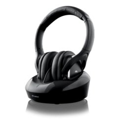 Auriculares Meliconi HP Digital Plus inalámbricos y con cable uso TV reducción de ruido negros
