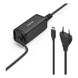 Cargador portátil Hama 00200023 65W USB-C Power Delivery compacto negro