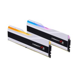 Memoria RAM G.Skill Trident Z5 RGB F5-6000J2836G32GX2-TZ5RW 64GB Kit DDR5 6000MHz CL28 Intel XMP Plata