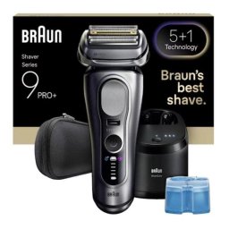 Afeitadora Braun Series 9 Pro+ 9667CC Platino Batería 60min Sensor SensoAdapt