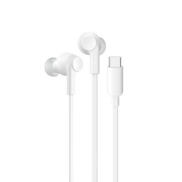 Auriculares Belkin G3H0003hqWH con cable USB-C con Cancelación Activa de Ruido, Micrófono y protección IPX5 Blancos