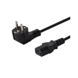 Cable alimentación Savio CL-181 CEE7 a C13 5 m negro
