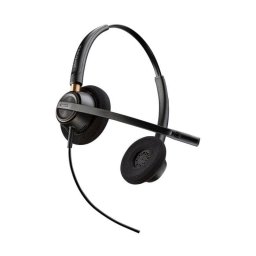 Auriculares Poly EncorePro 525 con cable USB-A llamadas y música con micrófono negro