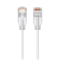 Cable de red Ubiquiti UACC-Cable-Patch-EL-2M-W Cat6 2 m RJ45 PoE++ ultrafino translúcido