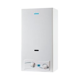 Calentador EDESA Iono 11L 24000W gas butano vertical display LCD compacto
