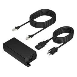 Adaptador PoE Poly B5NH6AA con cable CAT6A y alimentación 65 W