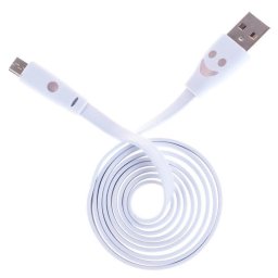 Cable Micro USB Dam Electronics Smile Plano PVC USB a Micro USB