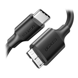 Cable Ugreen US312 USB Micro-B 3.0 a USB Tipo C 1 m carga rápida y transferencia de datos