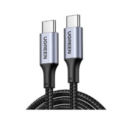 Cable USB-C Ugreen US316 0,5 m negro carga rápida y datos