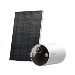 Cámara IP TP-Link Tapo C410 2K Visión Nocturna Interior y Exterior Panel Solar Audio Bidireccional Control por Voz