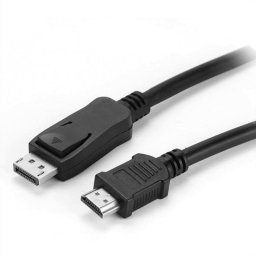 Adaptador de cable de vídeo VALUE 11.99.5784 DisplayPort a HDMI 10 m negro