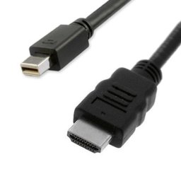 Adaptador de vídeo Roline RO11.99.5790 Mini DisplayPort a HDMI 1 m PVC Negro