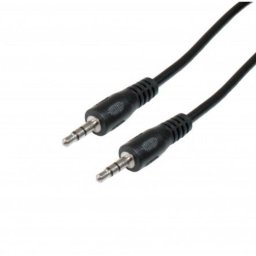Cable de audio DCU Advance Tecnologic 307115 3,5 mm macho-macho 1,5 m negro