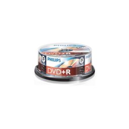 DVD grabable Philips DR4S6B25F/00 4,7 GB Bobina Alta Velocidad