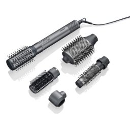 Cepillo de aire caliente Severin WL 0683 motor BLDC 1500 W con accesorios iónico gris