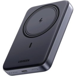 Power bank Ugreen PB561 10000mAh magnético carga rápida 20W negro