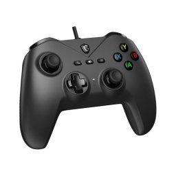 Gamepad MSI FORCE GC200 con cable USB, vibración y compatibilidad Android PC