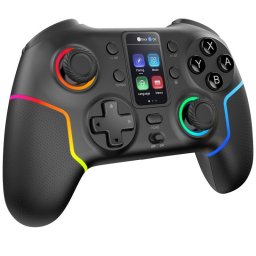 Mars Gaming MGP-V3 Gamepad Inalámbrico Bluetooth ARGB Switch/Wwitch 2/PC/Android/iOS 13.0+ Negro