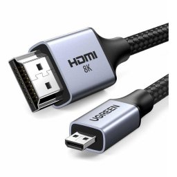 Cable HDMI Ugreen HD164 Micro HDMI 2.1 8K 2m con HDR y 3D
