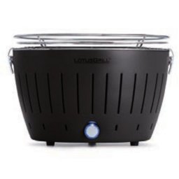 Barbacoa de carbón LotusGrill G34 U Tetera Acero inoxidable termostato portátil