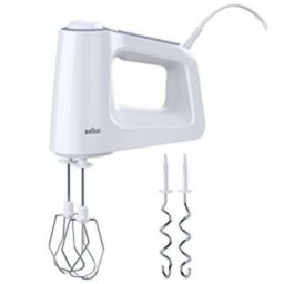 Batidora Braun HM 5000 WH 700W 9 velocidades vaso 600 ml Blanco/Gris