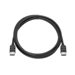 Cable DisplayPort HP Kit 2 m macho-macho negro para monitores profesionales