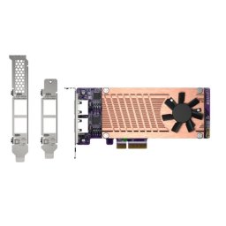 Tarjeta de Red QNAP QM2-2P2G2T PCI Express 2,5 GbE Doble M.2 NVMe