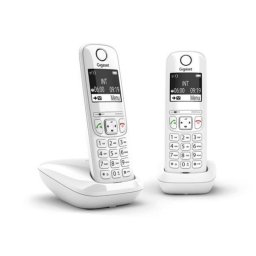 Teléfono Gigaset AS690 Duo Blanco inalámbrico manos libres pantalla 2