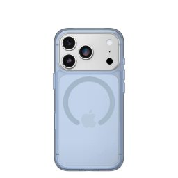 Funda para móvil OtterBox Symmetry Series Clear Carcasa PC TPU Azul Transparente MagSafe para iPhone 17 Pro