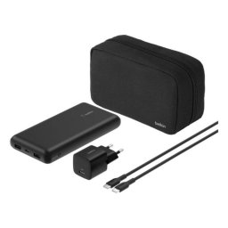 Batería externa Belkin BoostCharge BU042KQBK 20000 mAh carga rápida USB-C y USB-A