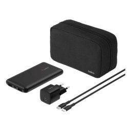 Batería externa Belkin BoostCharge 10000 mAh Negro carga rápida USB-C y USB-A