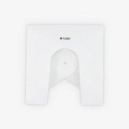 Funda frontal ORANGEMONKIE Foldio2 Plus blanca plástico clips magnéticos