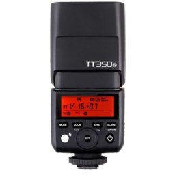 Flash Godox TT350N Nikon compacto 36 m GN HSS LCD negro