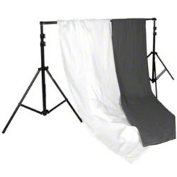 Kit de fondo fotográfico Walimex 18277 aluminio ajustable 3070x2560 mm