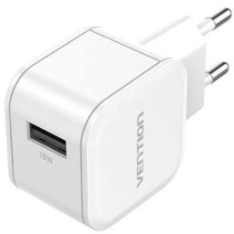 Cargador de pared Vention FEKW0-EU 18W USB carga rápida QC 3.0 compacto