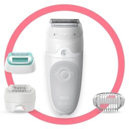 Depiladora Braun Silk-épil 5 81770430 MicroGrip 28 pinzas blanco
