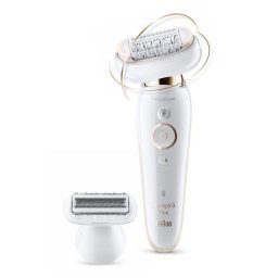 Depiladora Braun Silk-épil 9 9-006 Flex 40 pinzas MicroGrip SensoSmart inalámbrica