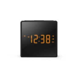 Despertador Philips TAR4500 Diseño LED Radio FM Alarma Dual USB-C Negro